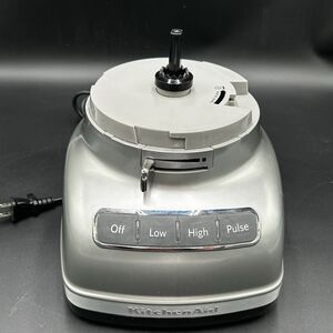 KitchenAid Food Processor Silver Motor Base KFP1333CU Low/High/Pulse Tested